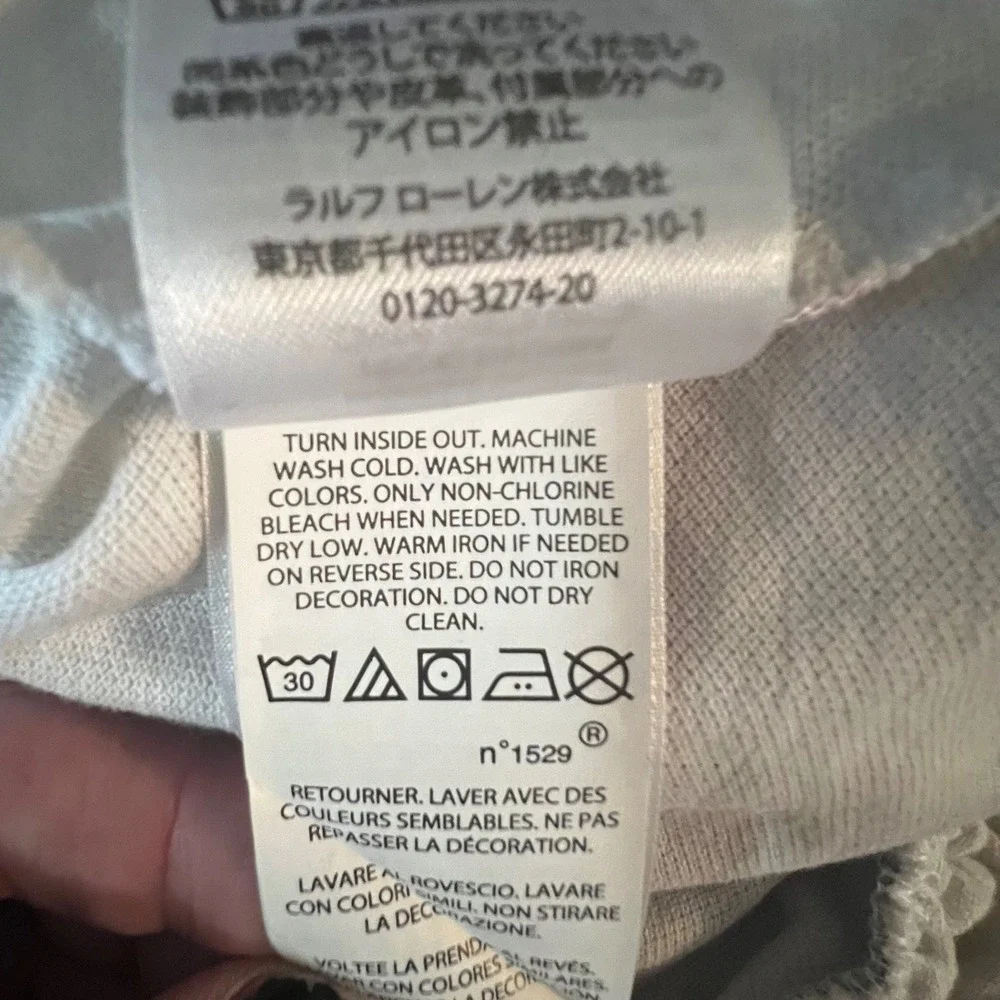 Ralph Lauren Baby Sailboat Tennis Dress 18 Months White Primary Color Stripes